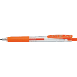 [ZEBRA JJS15-ROR] ZEBRA Sarasa Clip Roller Pen 0.4mm Red Orange