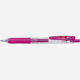 [ZEBRA JJB15-MZ] ZEBRA Sarasa Clip Roller Pen 0.7mm Magenta