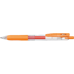 [ZEBRA JJB15-OR] ZEBRA Sarasa Clip Roller Pen 0.7mm Orange