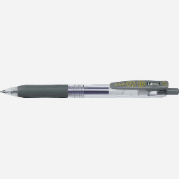 [ZEBRA JJB15-GR] ZEBRA Sarasa Clip Roller Pen 0.7mm Grey