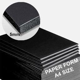 [ART FOAM BK-A4-5T] ART FOAM Standard Black Foam Board 5mm A4