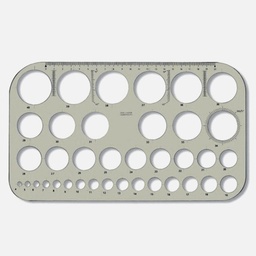 [KOH-I-NOOR 074916100000] KOH-I-NOOR Circle Template